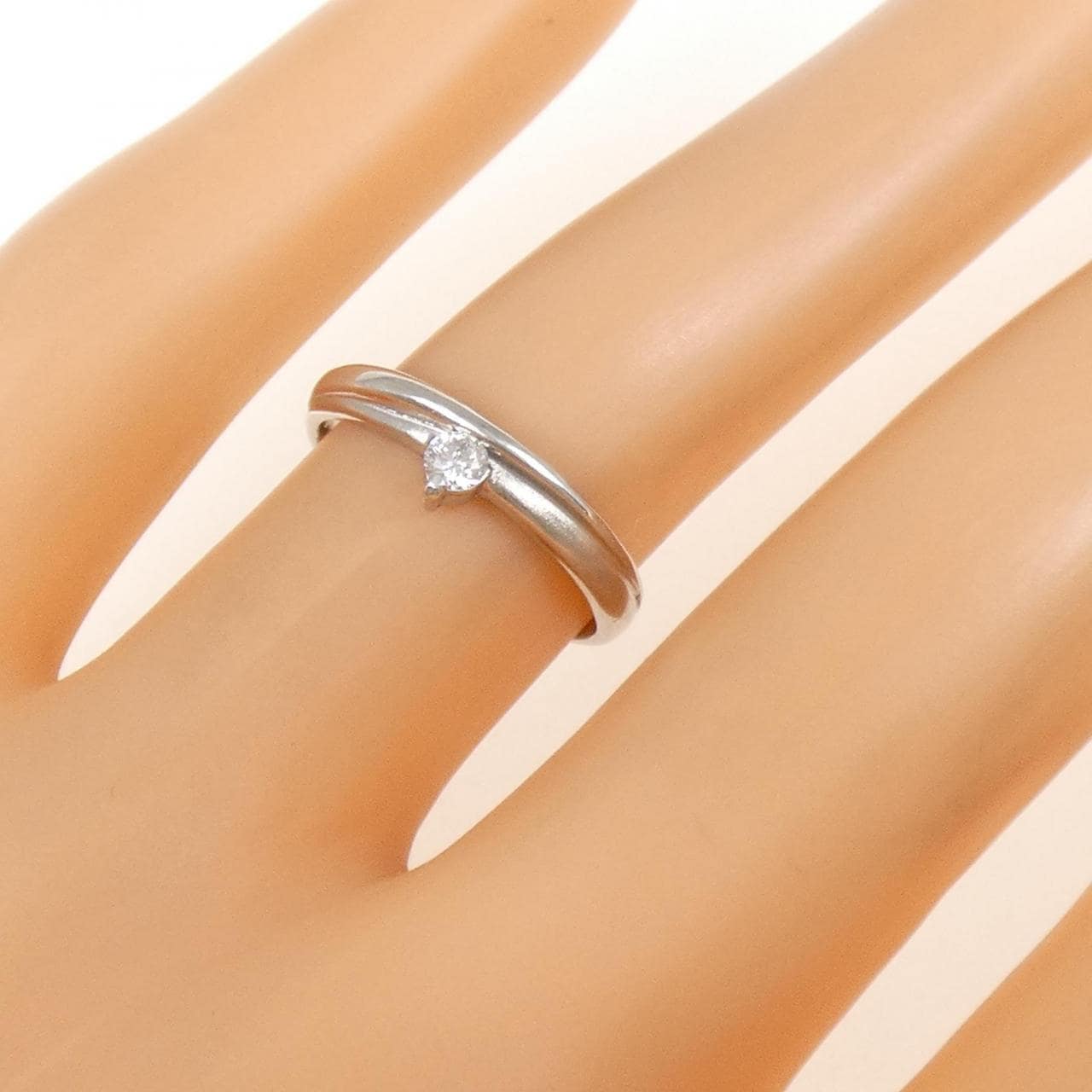 PT900 ダイヤモンド リング 0.07CT