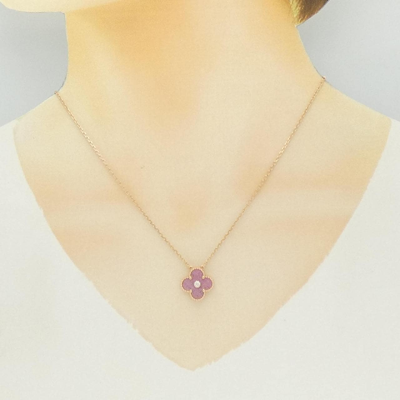 ヴァンクリーフ&アーペル ヴィンテージアルハンブラ ネックレス