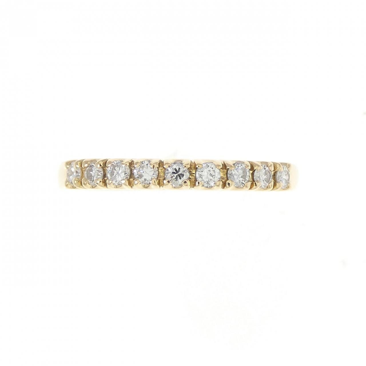 K18YG ダイヤモンド リング 0.19CT