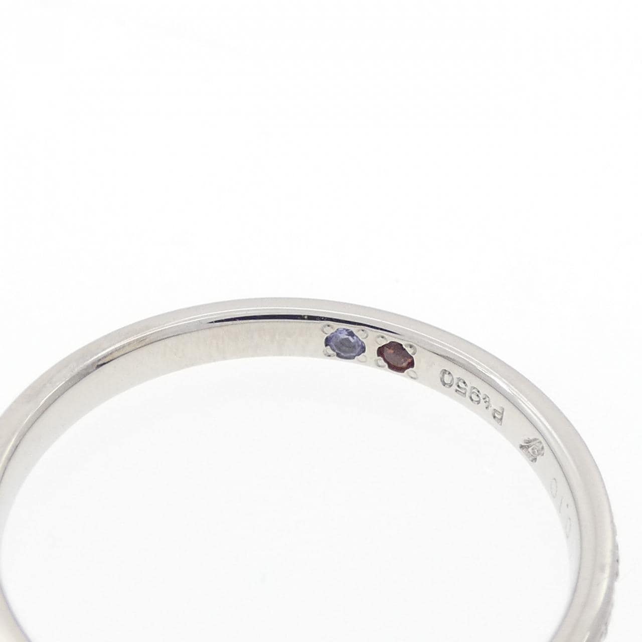 PT950 ダイヤモンド リング 0.10CT