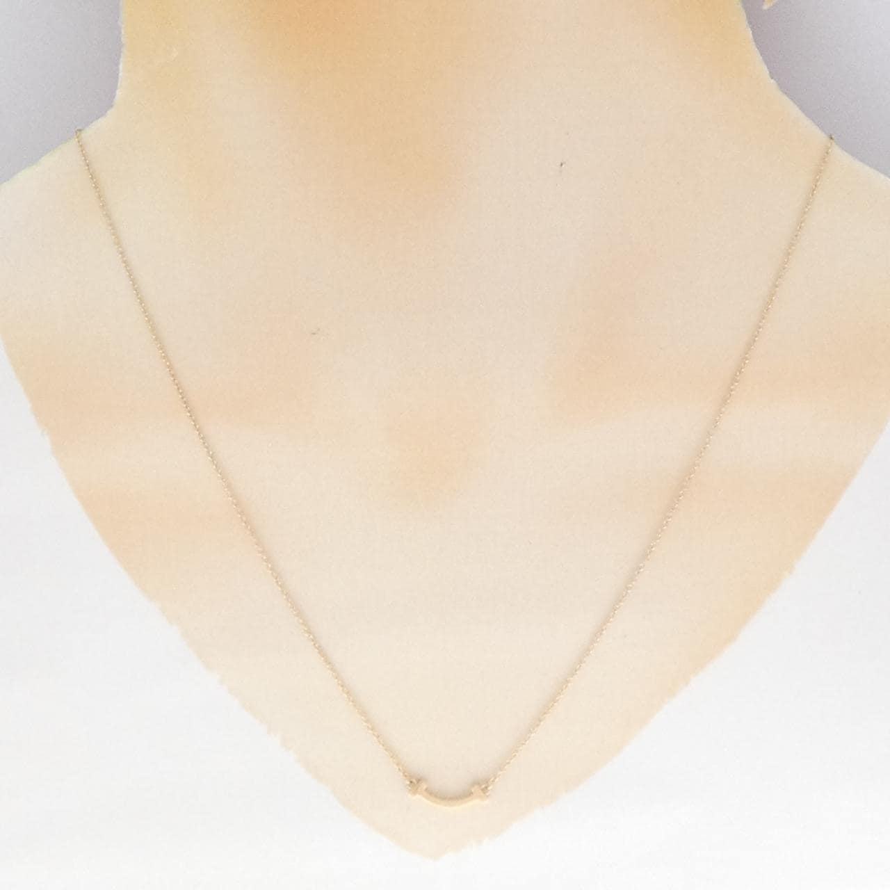 ティファニー Tスマイル ミニ ネックレス