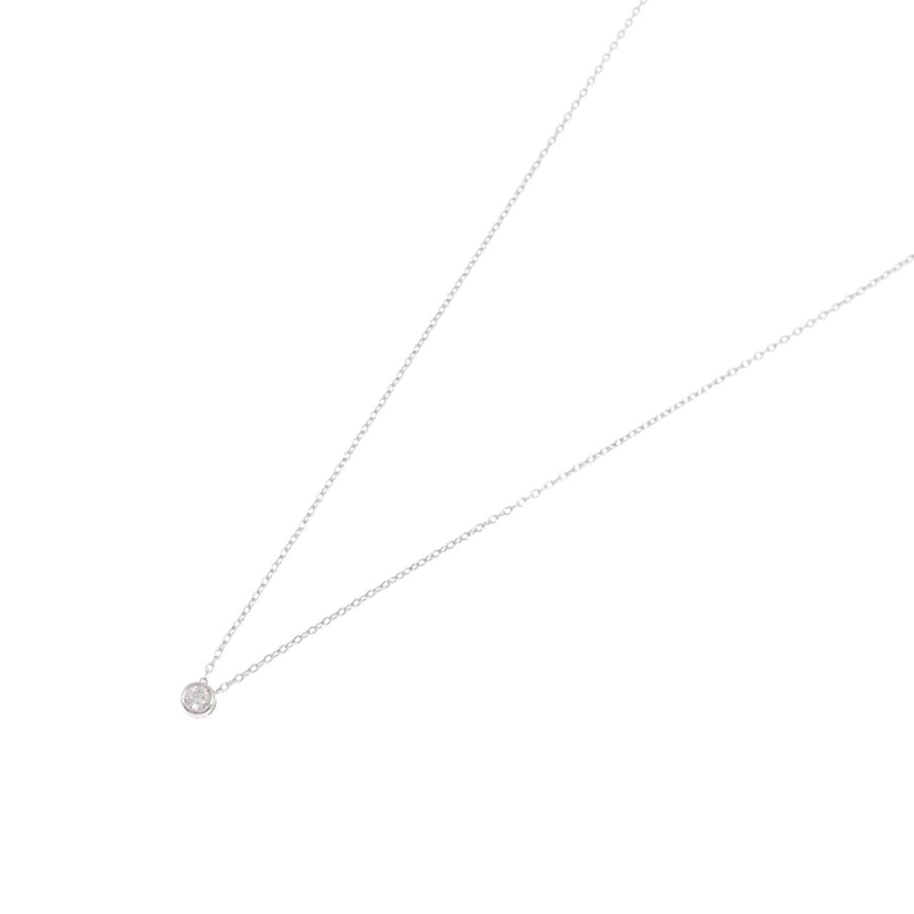 PT900/PT850 ダイヤモンド ネックレス 0.08CT