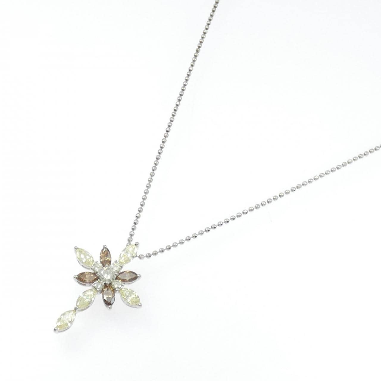 PT900/PT850 ダイヤモンド ネックレス 3.00CT