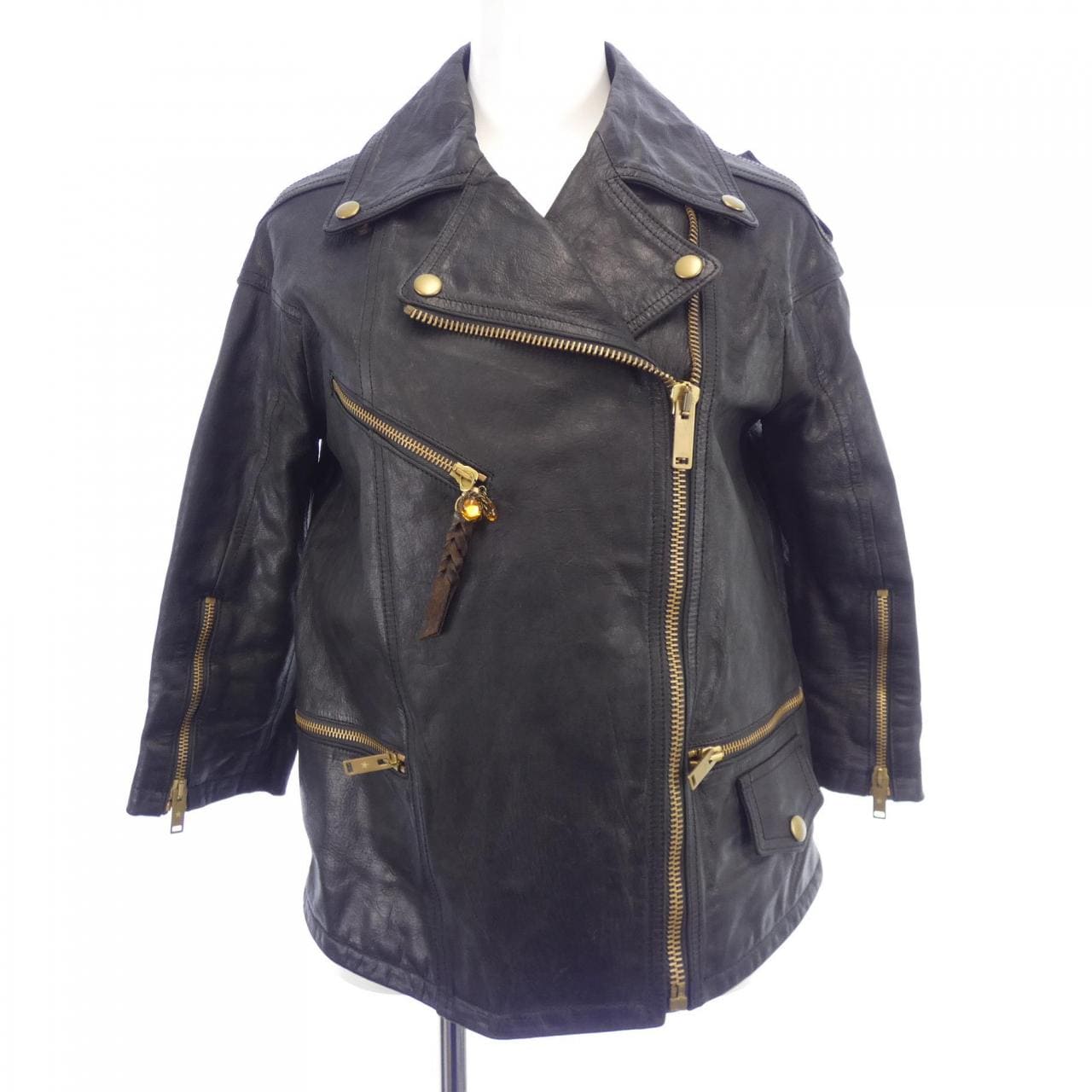 GOLDEN GOOSE GOLDEN GOOSE 皮革骑手夹克