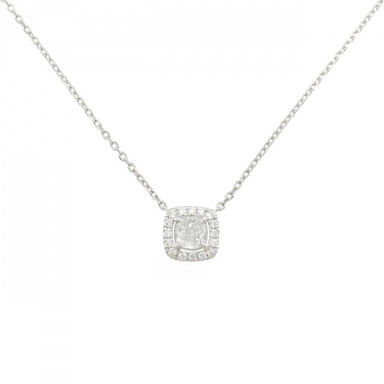 PT900/PT850 ダイヤモンド ネックレス 0.39CT I I1 ファンシーカット
