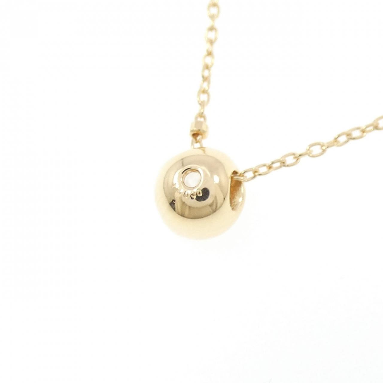 K18YG ダイヤモンド ネックレス 0.30CT