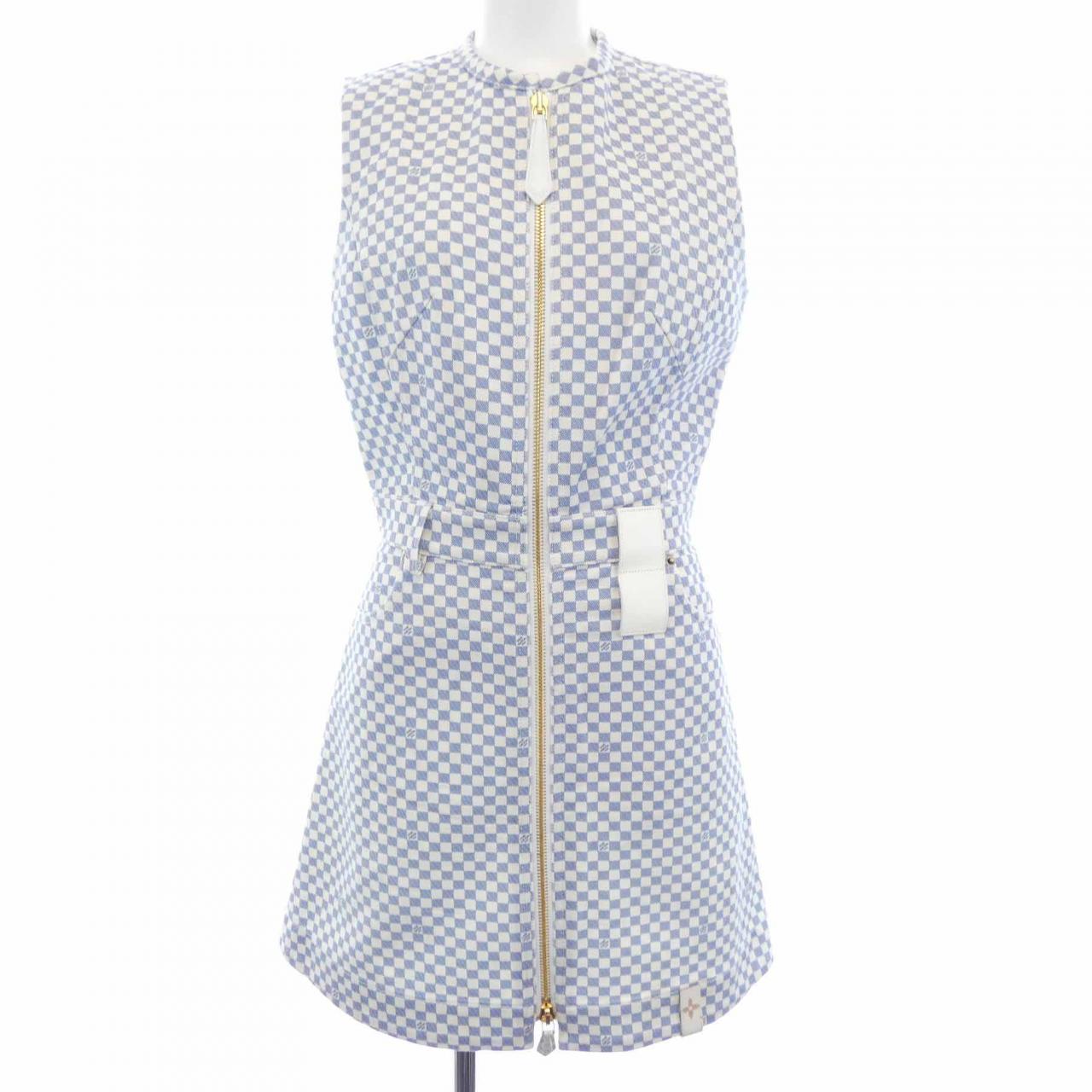 ルイヴィトン LOUIS VUITTON ダミエジップアップドレス FQRO72LGM ワンピース