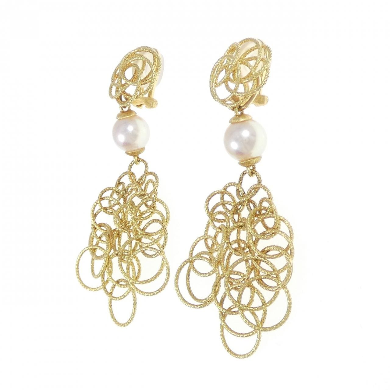 BUCCELLATI Akoya Pearl Earrings 8.3mm