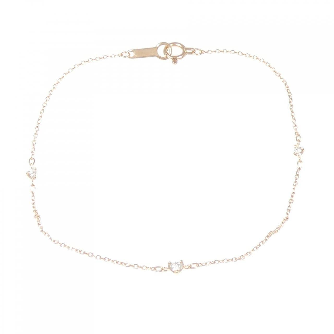 4°C Heart Diamond Bracelet