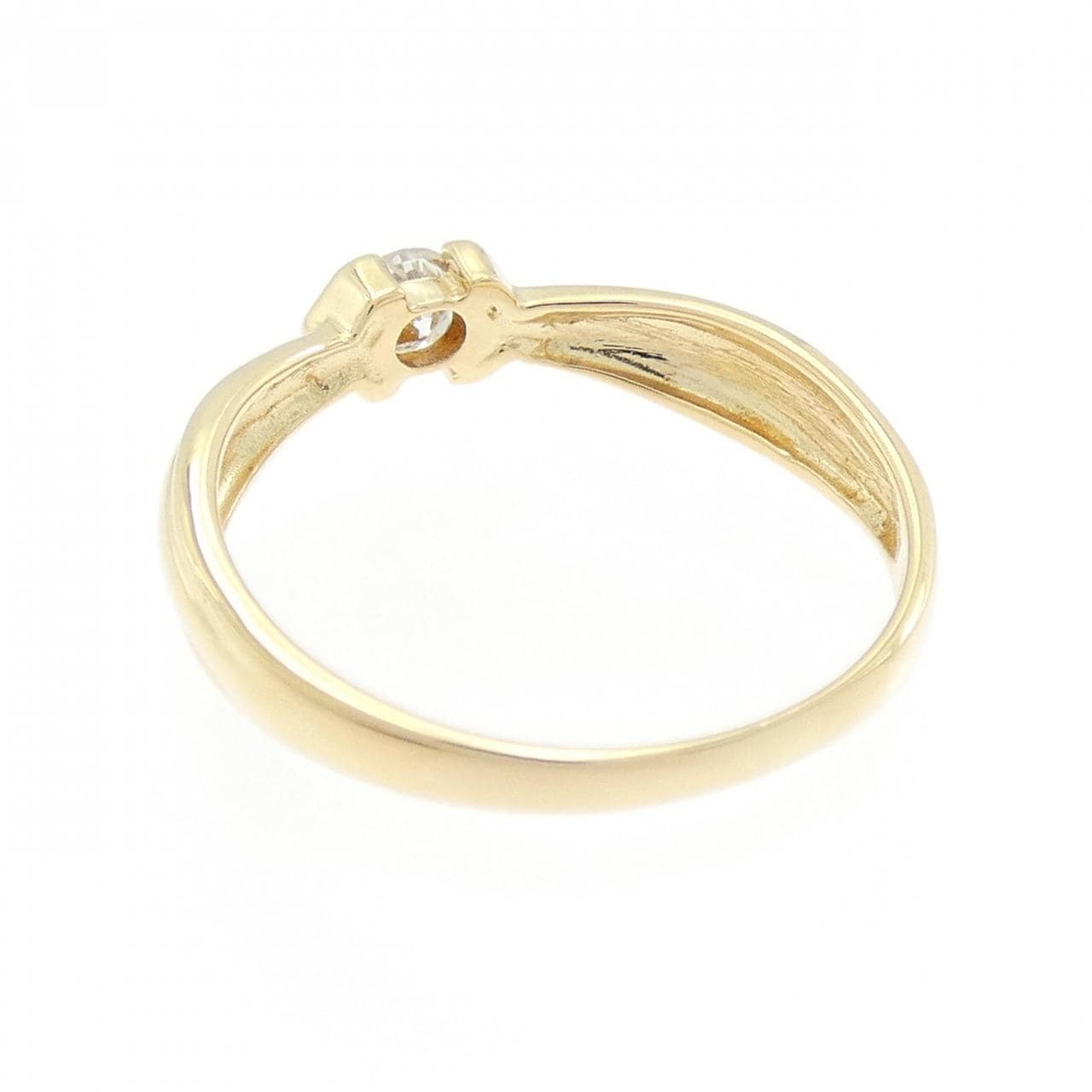 K18YG ダイヤモンド リング 0.11CT