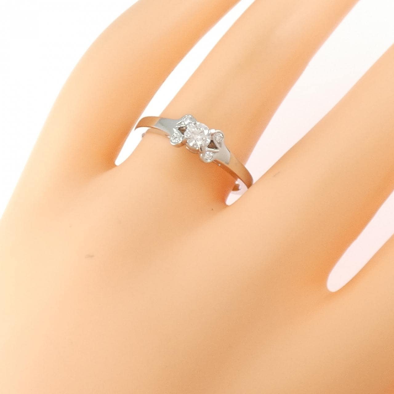 カルティエ バレリーナ リング 0.19CT
