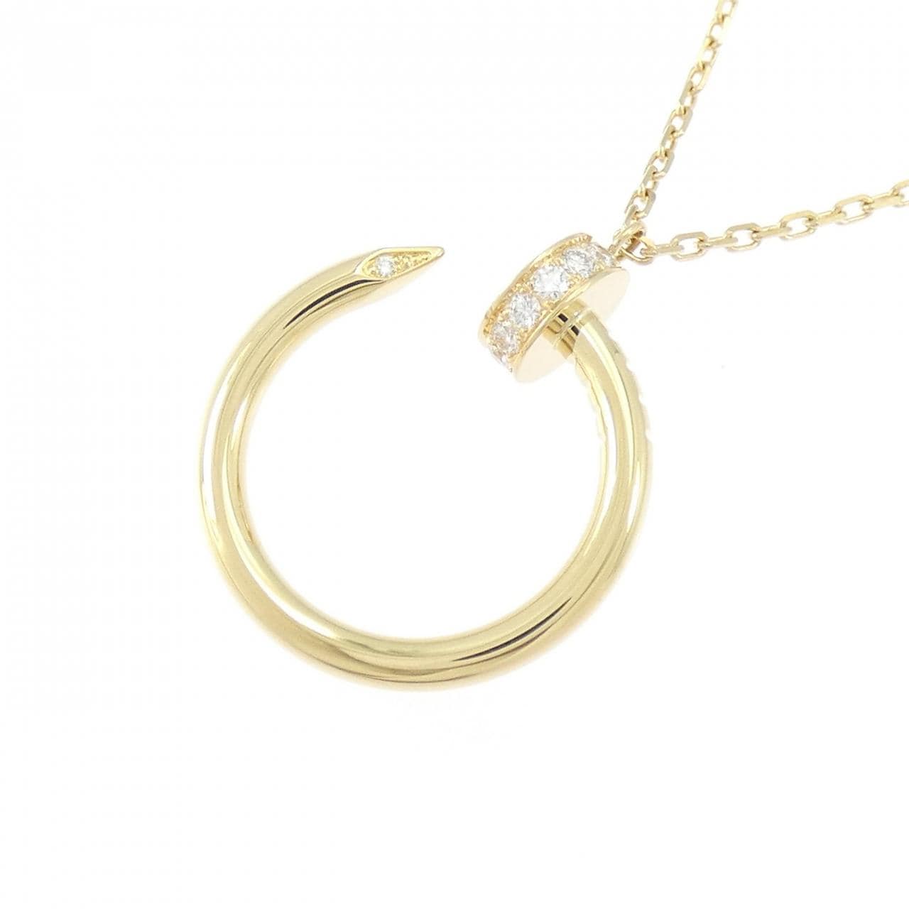 カルティエ ジュスト アン クル ネックレス