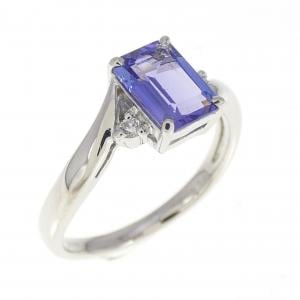 【リメイク】PT タンザナイト リング 0.96CT