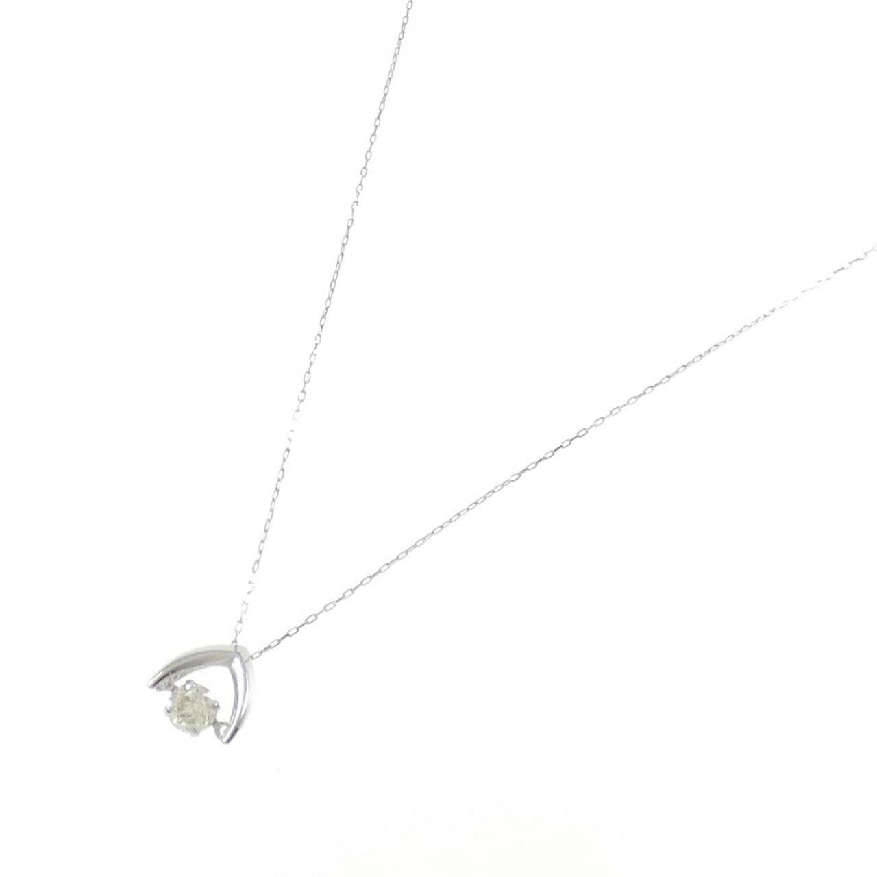 【新品】PT900 ダイヤモンド ネックレス 0.30CT
