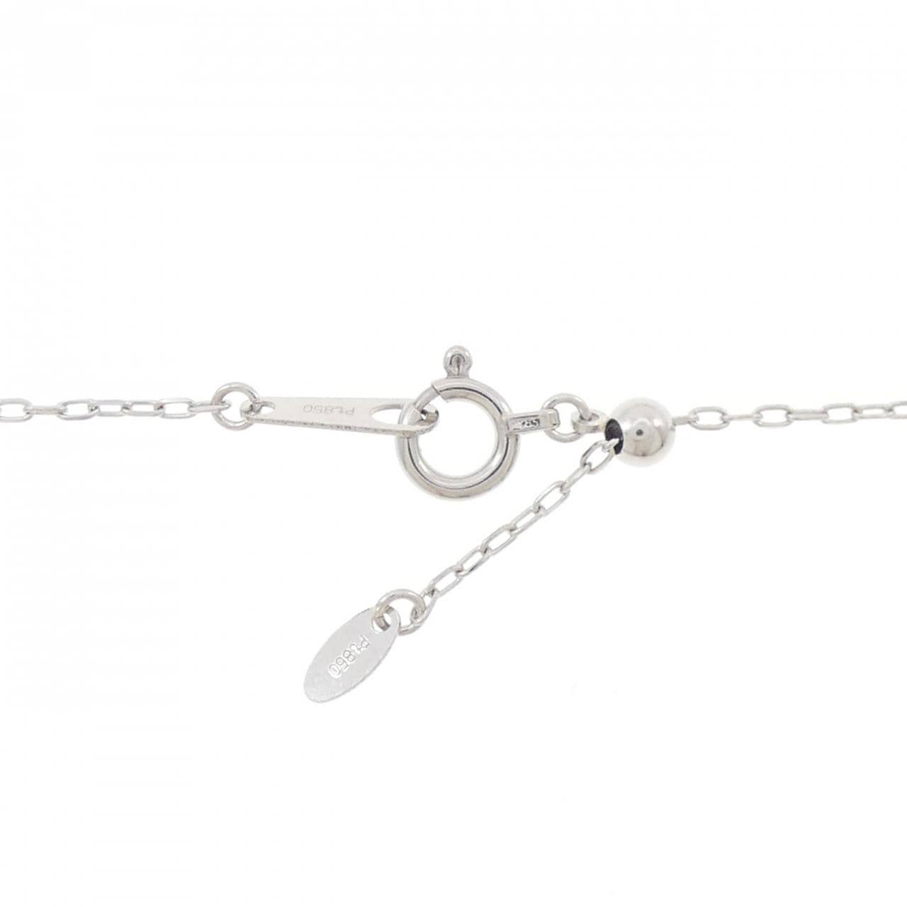 PT950/PT850 ダイヤモンド ネックレス 0.10CT