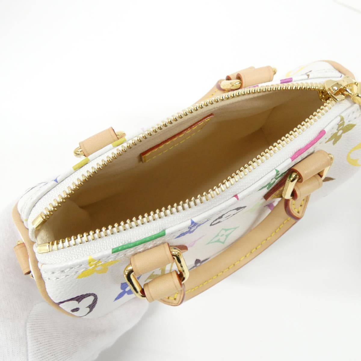 【未使用品】ルイヴィトン　マルチカラー（ＬＶ　Ｘ　ＴＭ）　ナノ　スピーディ　Ｍ１３３９１　ショルダーバッグ