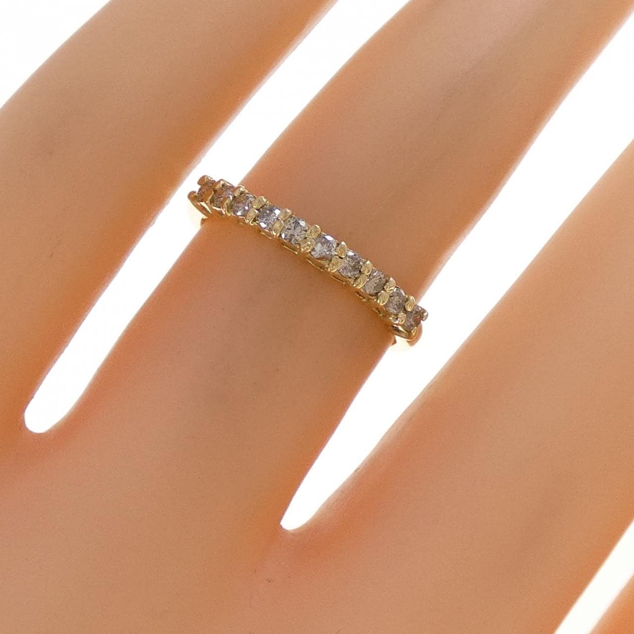 K18YG ダイヤモンド リング 0.20CT