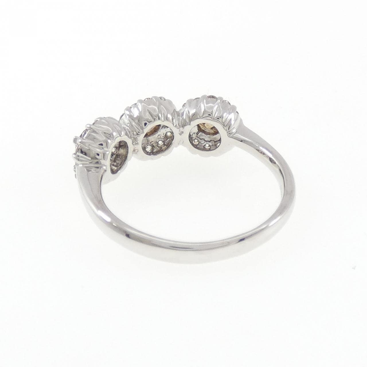 K18WG ダイヤモンド リング 1.00CT