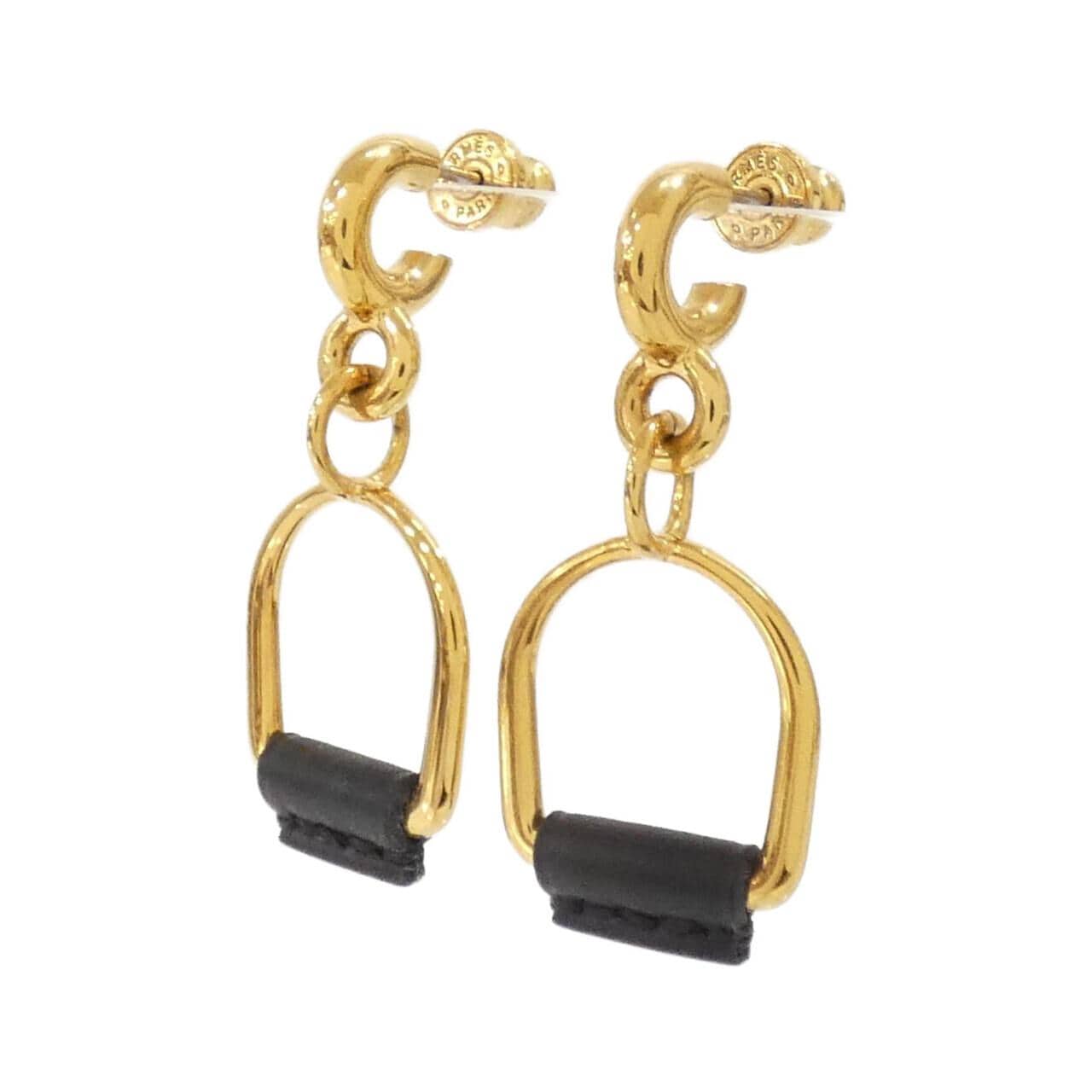 エルメス エリタージュ エケストル エトリエ PM 081159CC ピアス