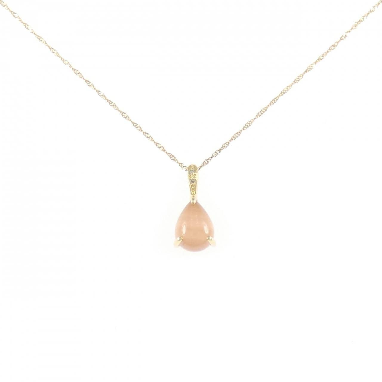 K18YG ロードクロサイト ネックレス 1.00CT