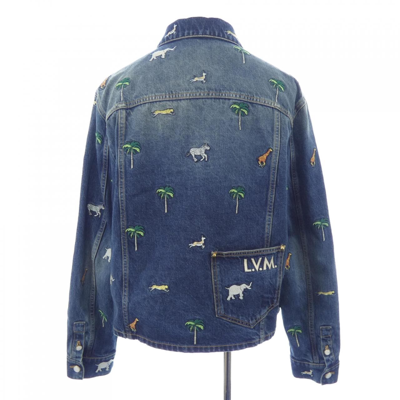 ルイヴィトン LOUIS VUITTON ザ･ダージリン リミテッド エンブロイダリー デニム HUA92WXY3 デニムジャケット