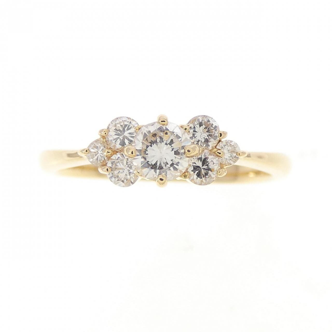 K18YG ダイヤモンド リング 0.45CT