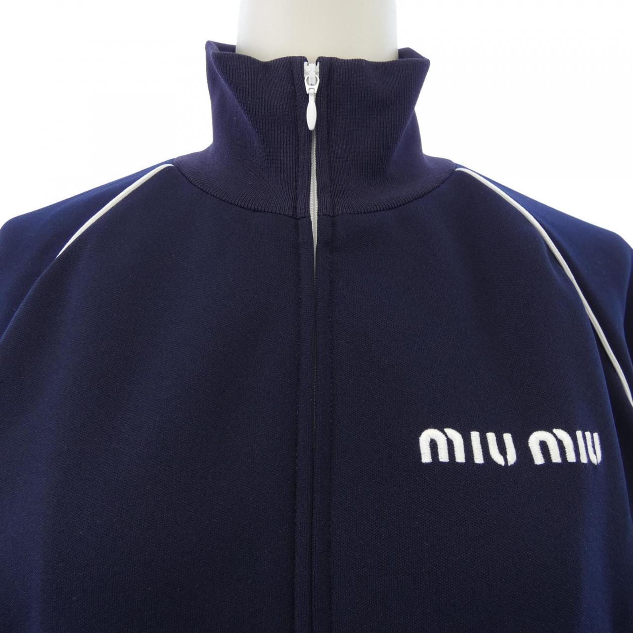 ミュウミュウ MIU MIU テクニカルジャージー ブルゾンジャケット ML1323 SOOO 140A ブルゾン