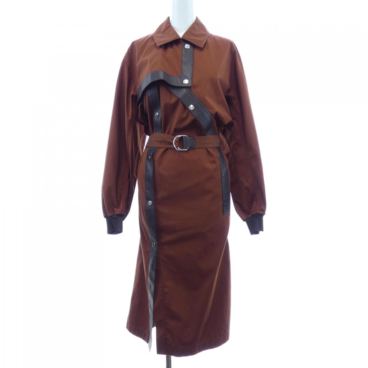 エルメス HERMES アシンメトリー 5E0146DE コート