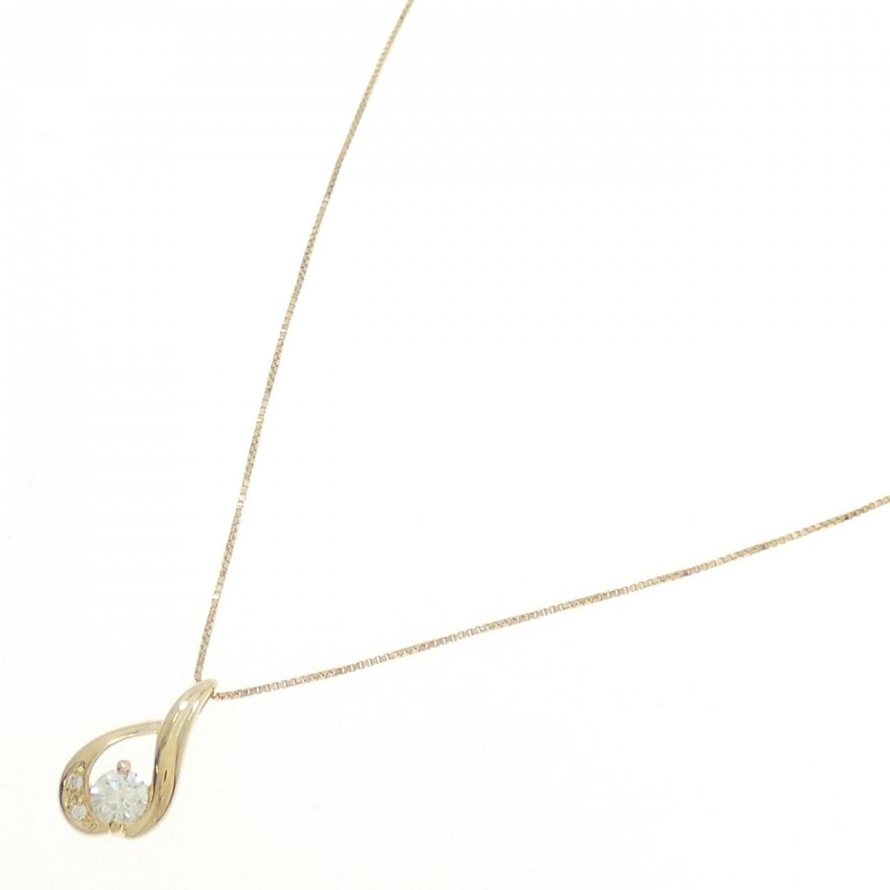 K18YG ダイヤモンド ネックレス 0.147CT