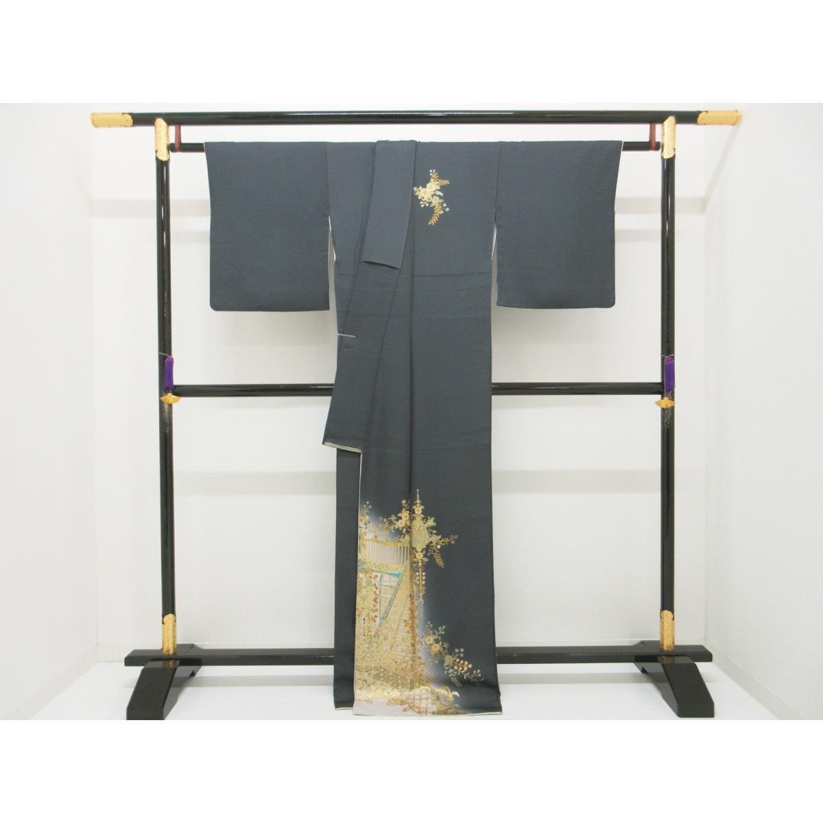 訪問着　金彩友禅ボカシ染