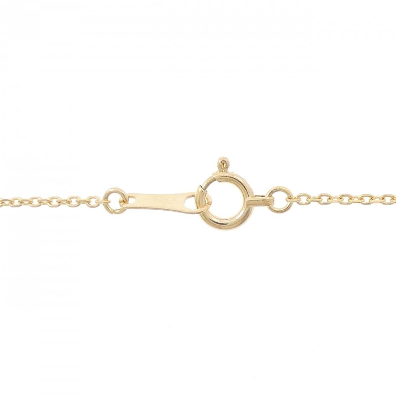 K18YG ハートダイヤモンド ネックレス 0.332CT