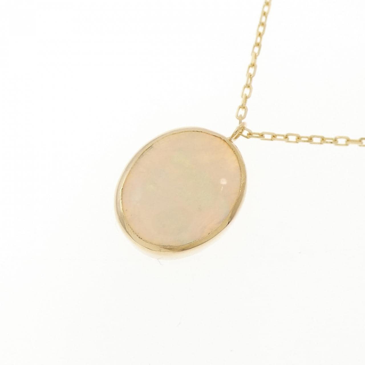 K18YG OPAL necklace