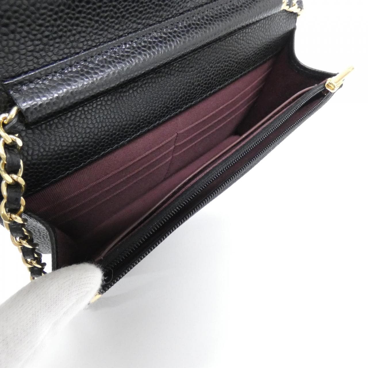 シャネル タイムレスクラシック ライン AP0250 チェーンウォレット