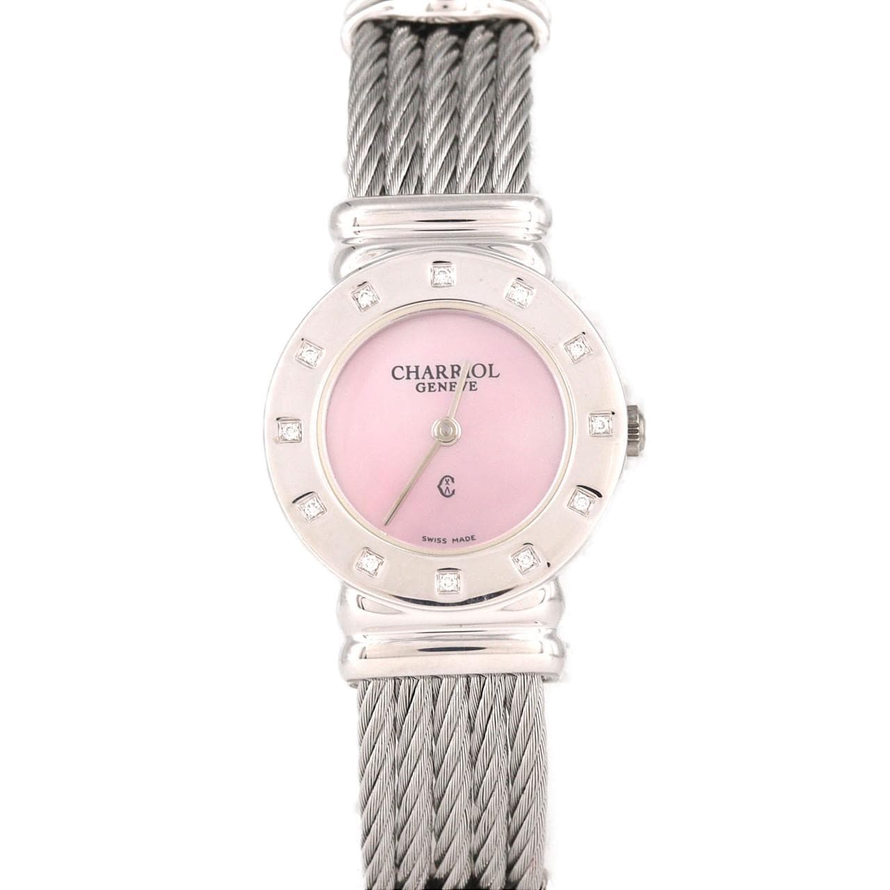 【ノーメンテナンス還元価格】フィリップシャリオール 028S シルバー クォーツ