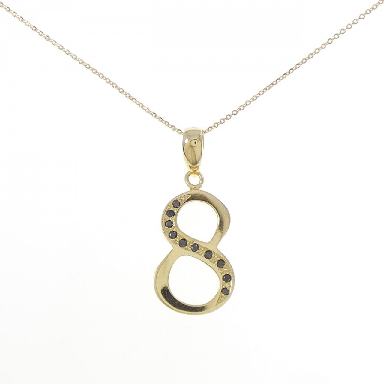 K18YG ダイヤモンド ネックレス 0.10CT