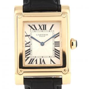 カルティエ タンクアビス CPCP YG W1529451 YG 手巻