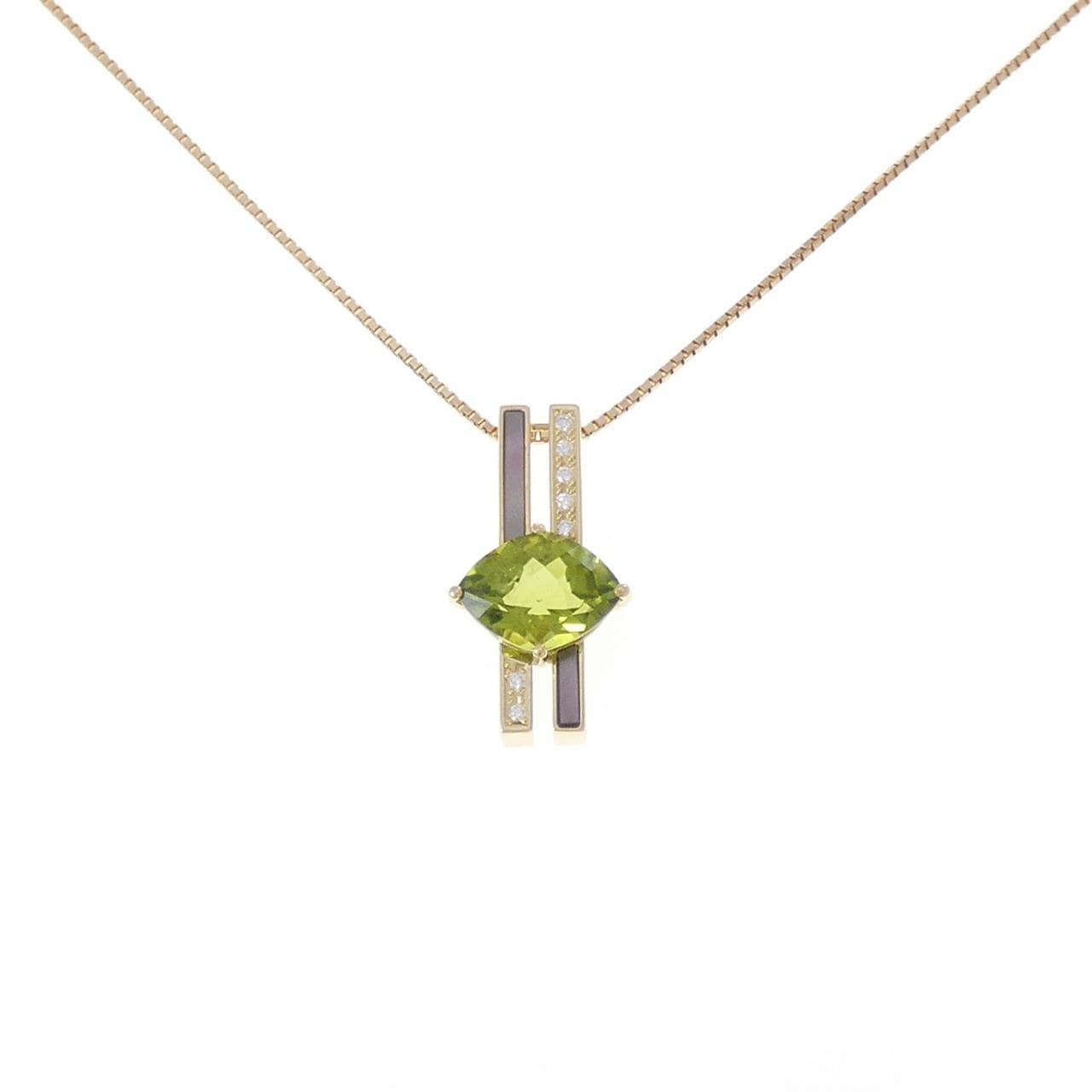 タサキ ペリドット ネックレス 3.67CT