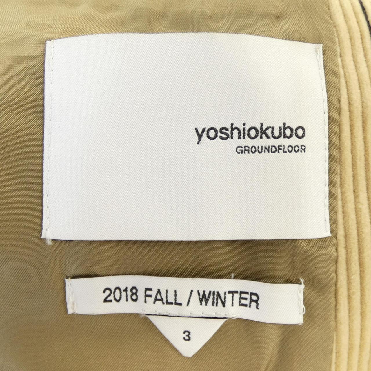 ヨシオクボ YOSHIO KUBO #YKF18704 ジャケット