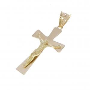 K18YG十字架吊墜