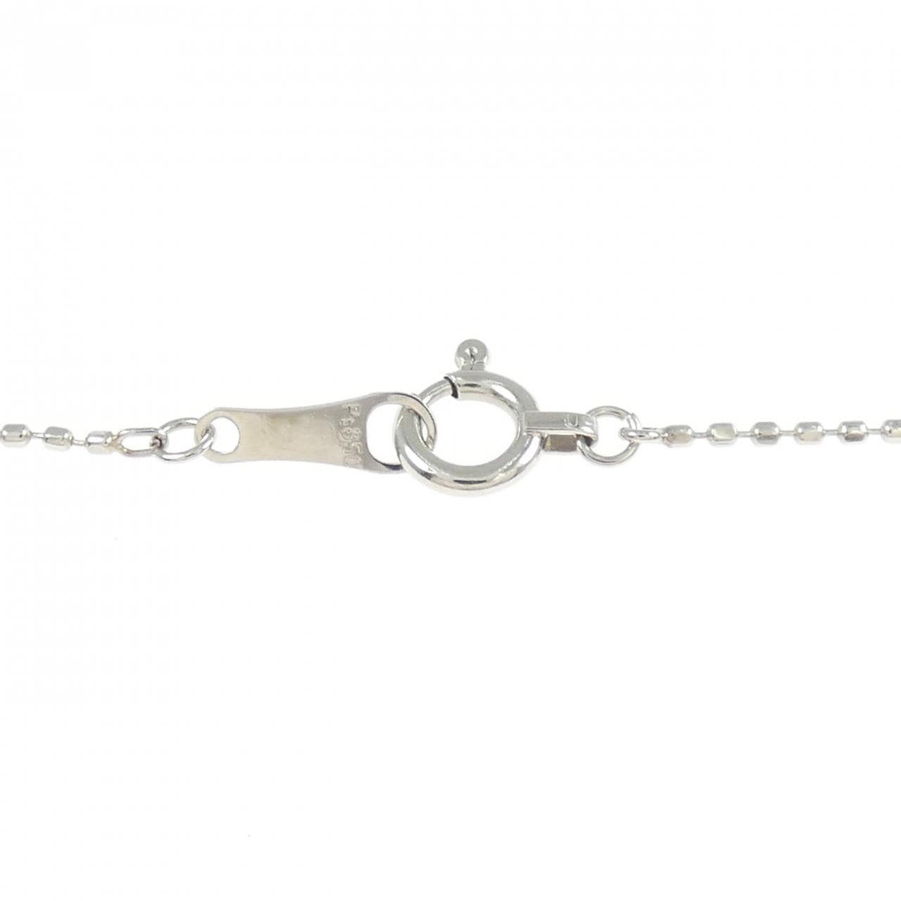 PT900/PT850 クロス ダイヤモンド ネックレス 0.30CT