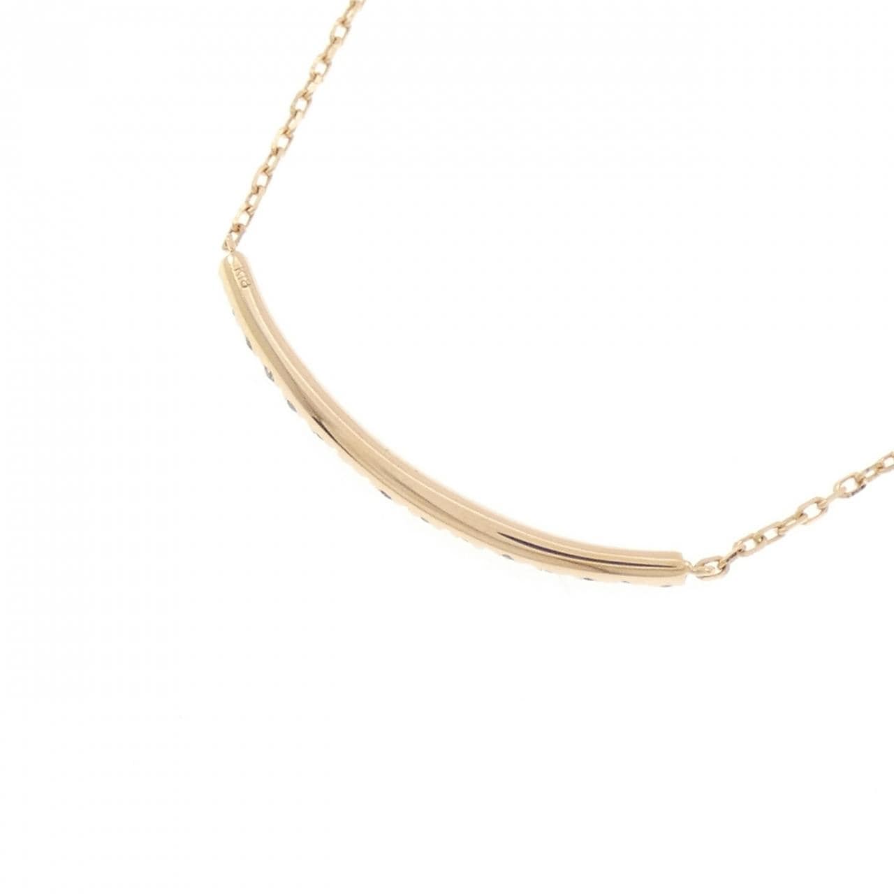 K18YG ダイヤモンド ネックレス 0.20CT
