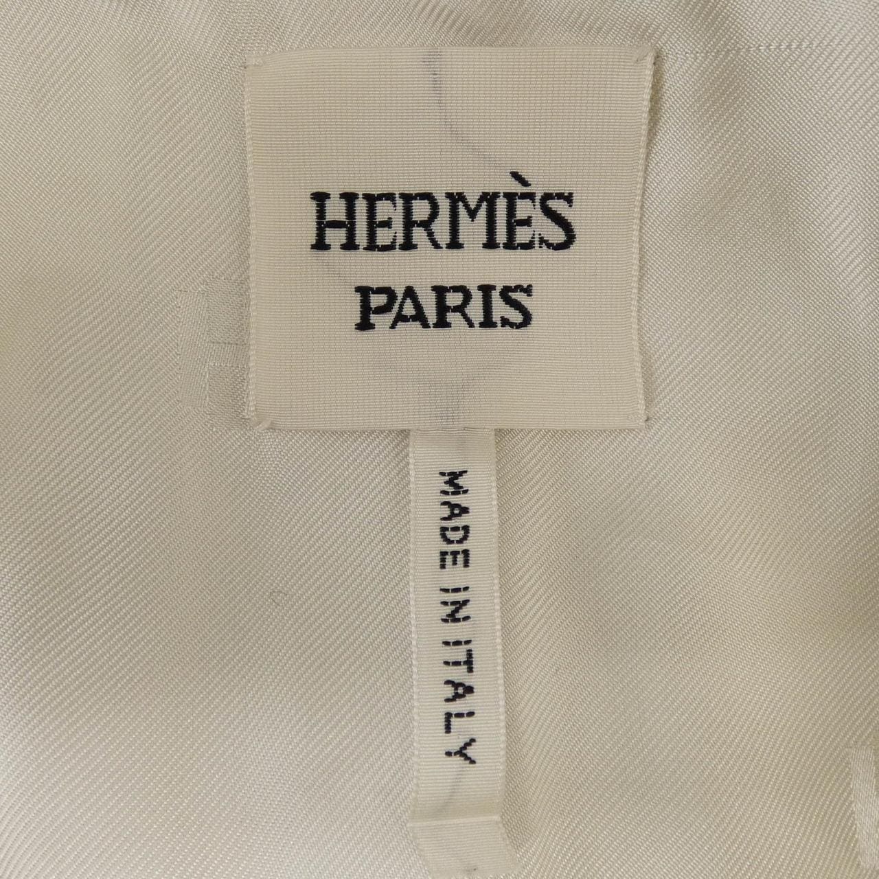 エルメス HERMES クルードセル 2H1129D0 ロングベスト