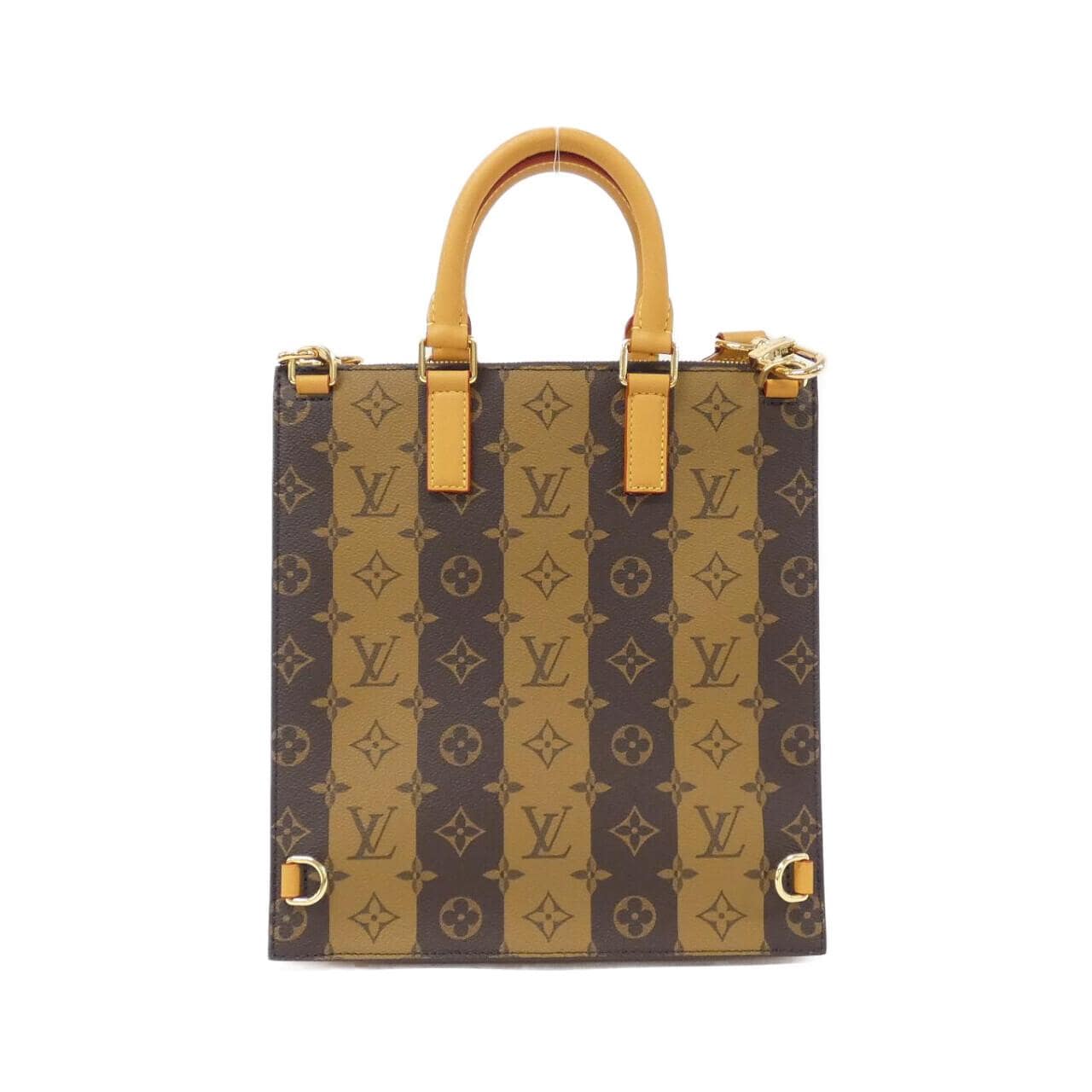 LOUIS VUITTON Monogram条纹（LV Squared）麻袋塑料邮差包 M45969