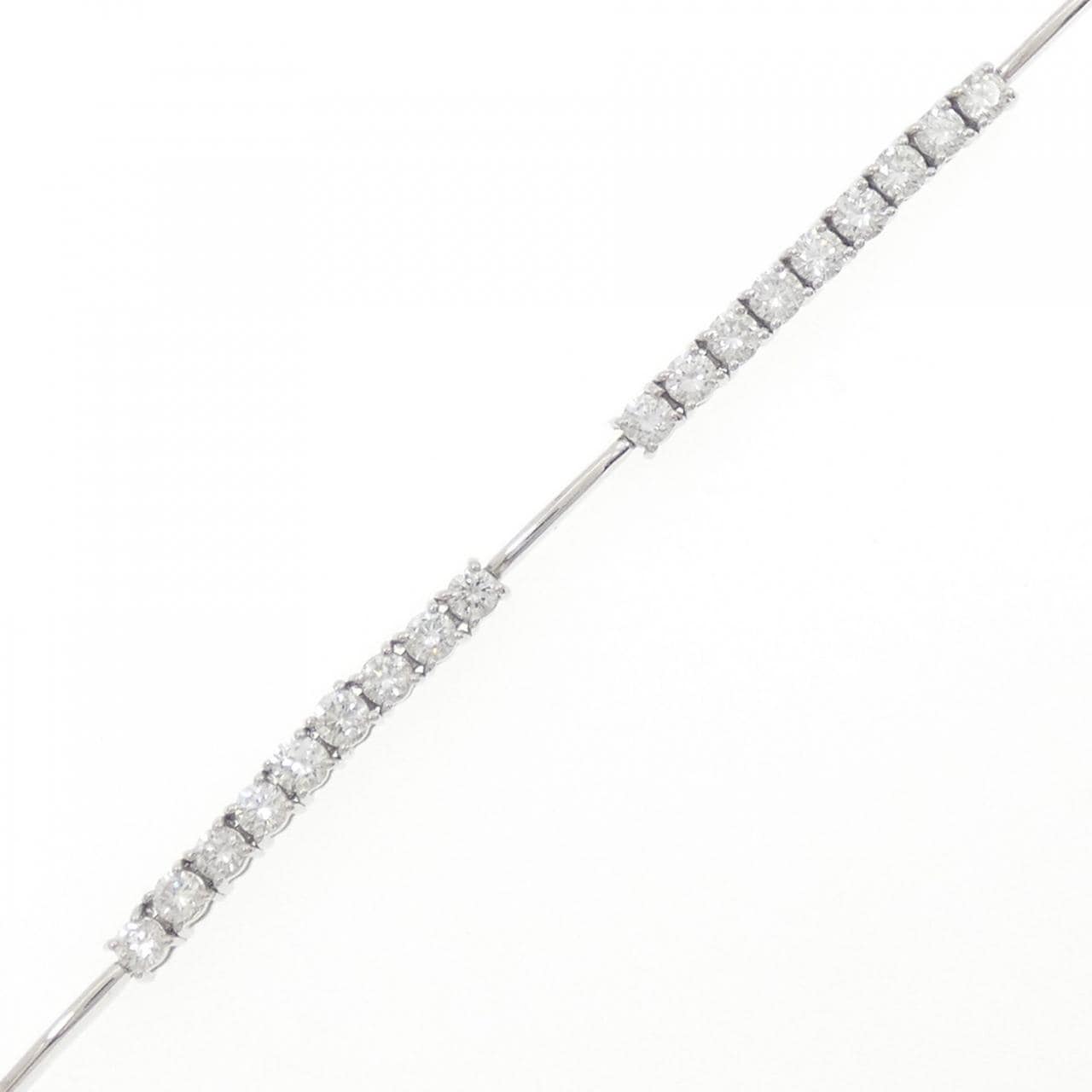 LINE ダイヤモンド ブレスレット 3.00CT