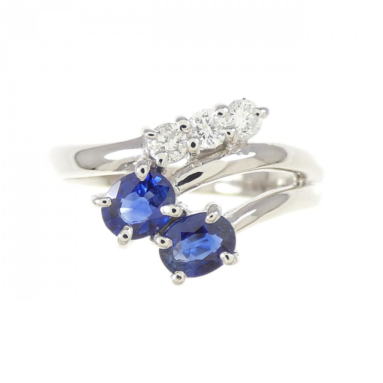 PT900 サファイヤ リング 0.60CT