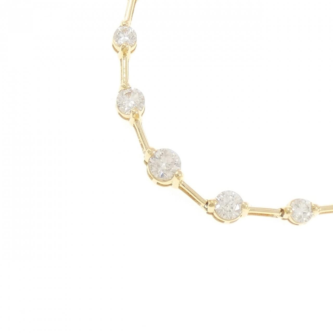K18YG ダイヤモンド ネックレス 3.00CT