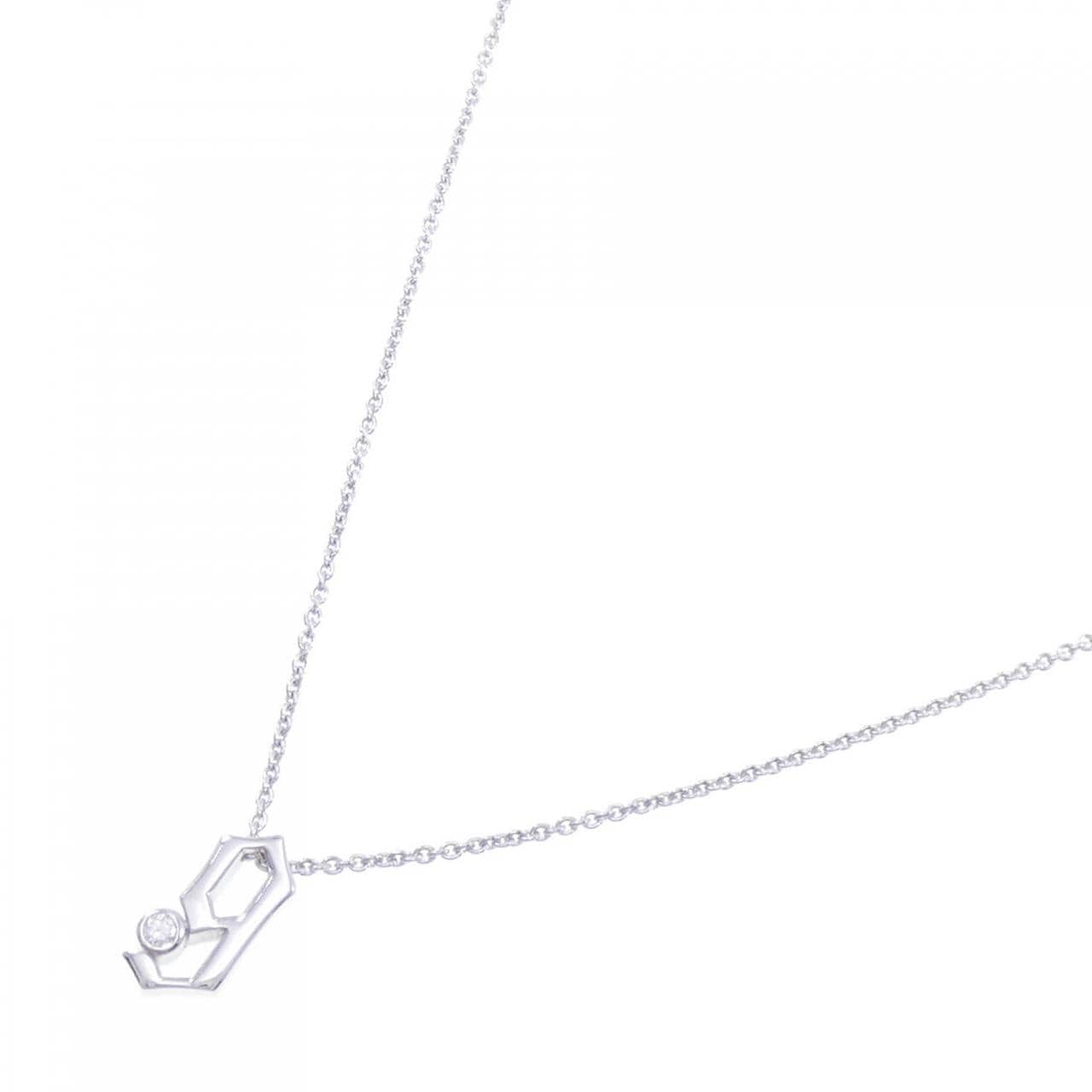 MIKIMOTO Diamond necklace 0.02CT