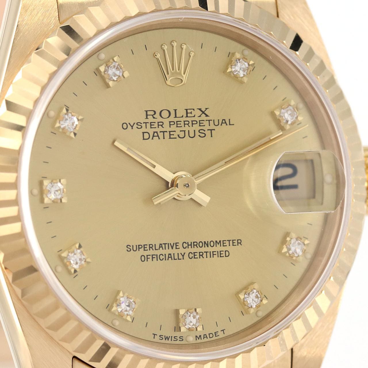 ROLEX Datejust 68278G。YG自动上弦号