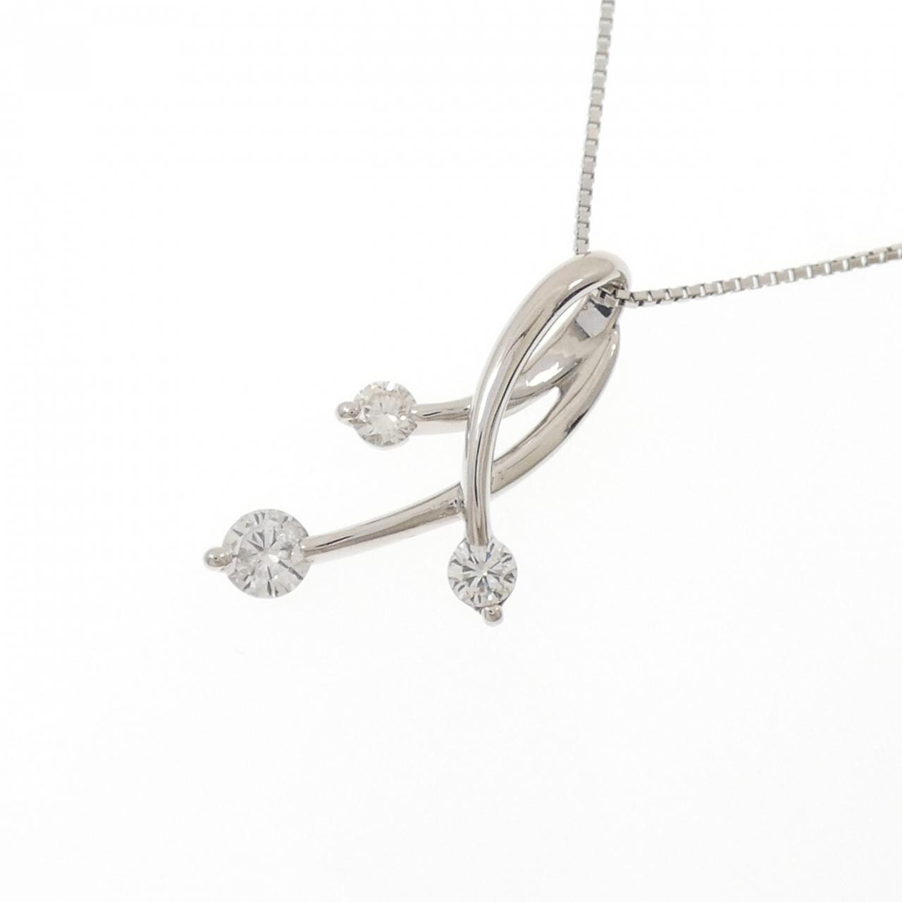 PT900/PT850 ダイヤモンド ネックレス 0.50CT