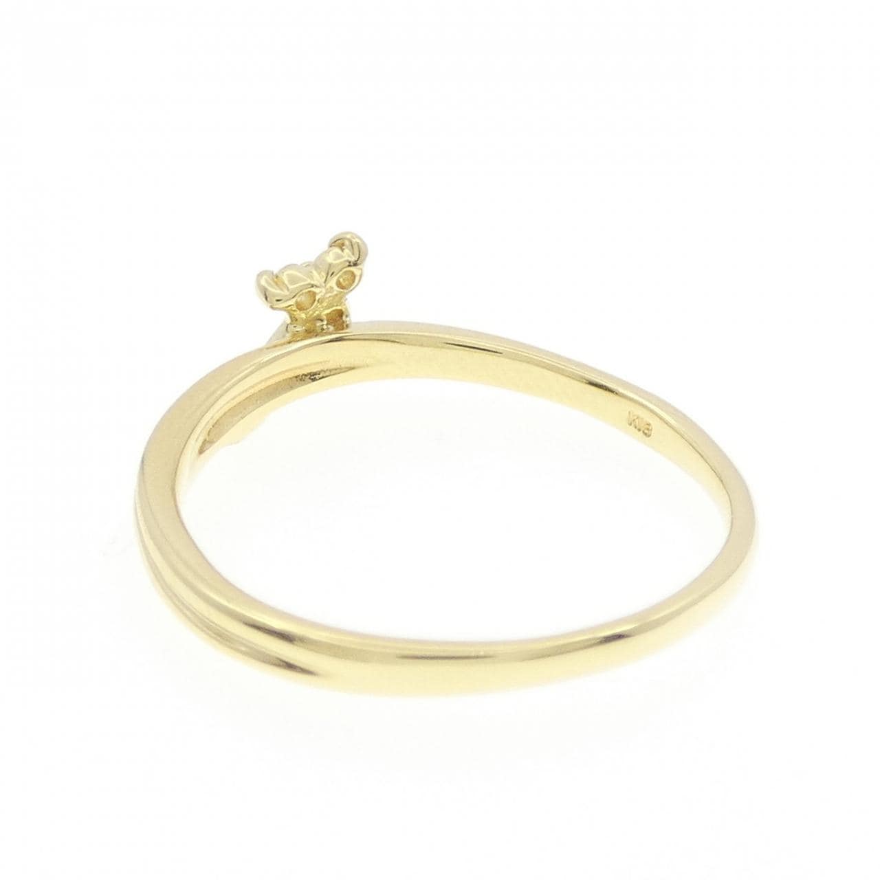 K18YG ダイヤモンド リング 0.03CT